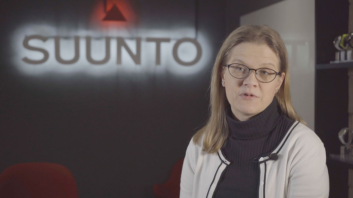 Johanna Honkanen, Suunto’s Production Engineering Lead